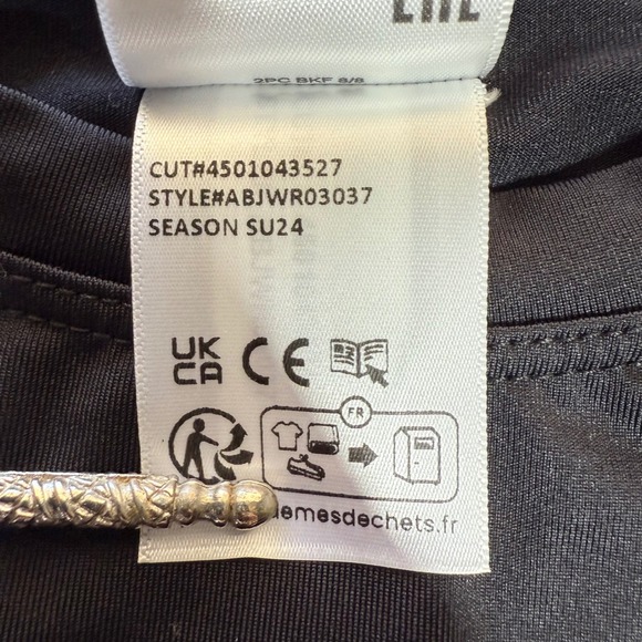 Billabong Sol Searcher Rashguard Womens L Black UPF 50+ Long Sleeve Swim Top - Picture 7 of 9